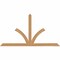 Ekena Millwork Richland Timber Gable Bracket, Western Red Cedar, 72"W x 39"H x 1 1/2"D x 3 1/2"F, 13/12 Pitch GBW072X39X0204RIC00SWR - alternate 1